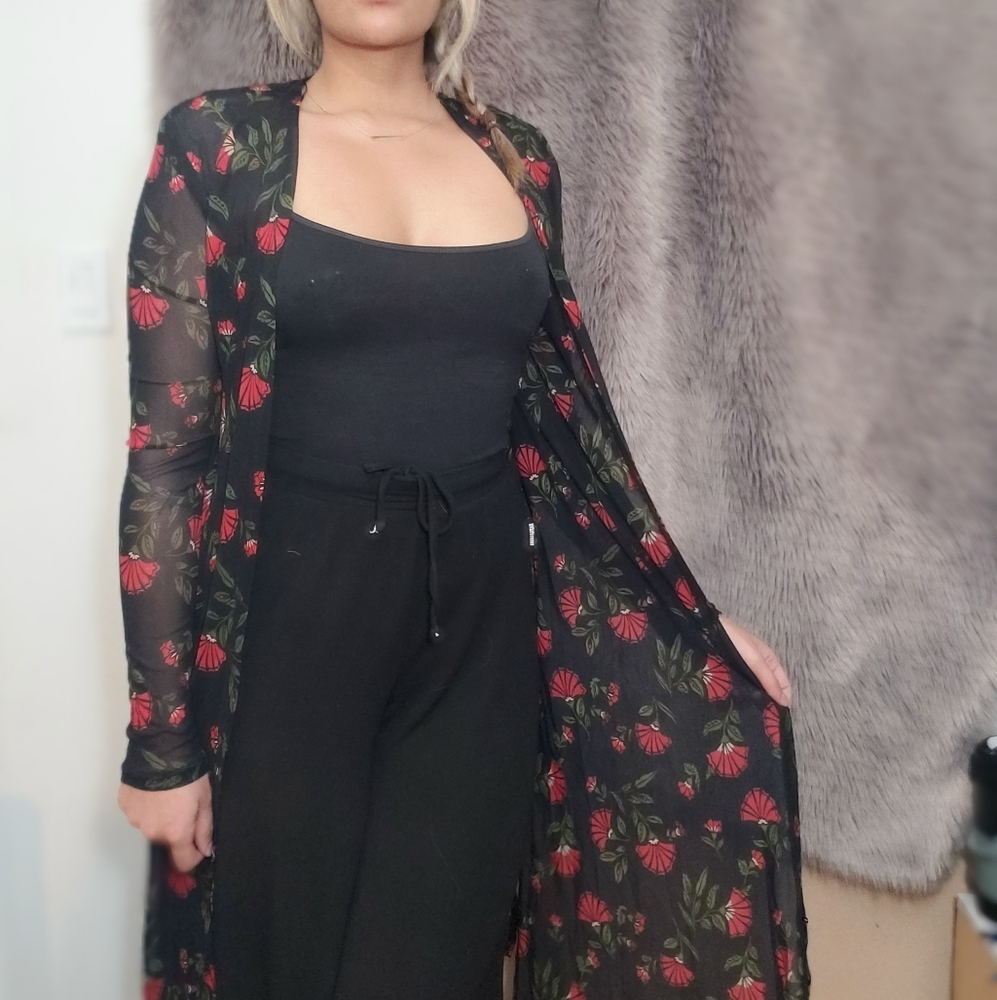 Mesh Cardigan - Picture 2 of 3